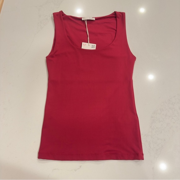 Zara Tops - Zara Basic Red Tank Top Women's Small Casual Summer